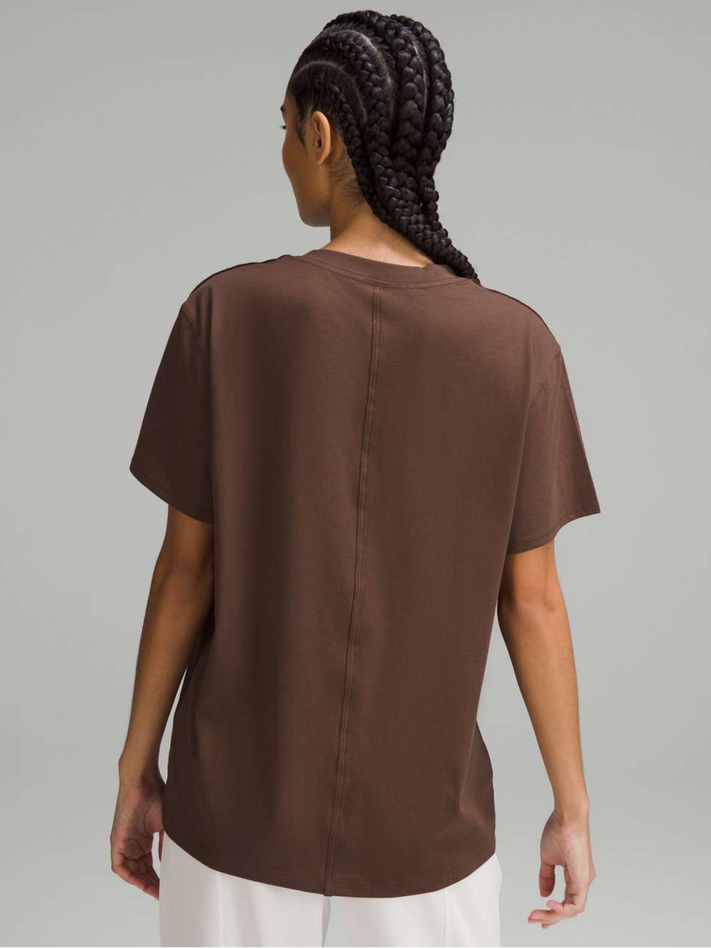 Lululemon /// Women’s All Yours Cotton T-Shirt - Java - Size 6